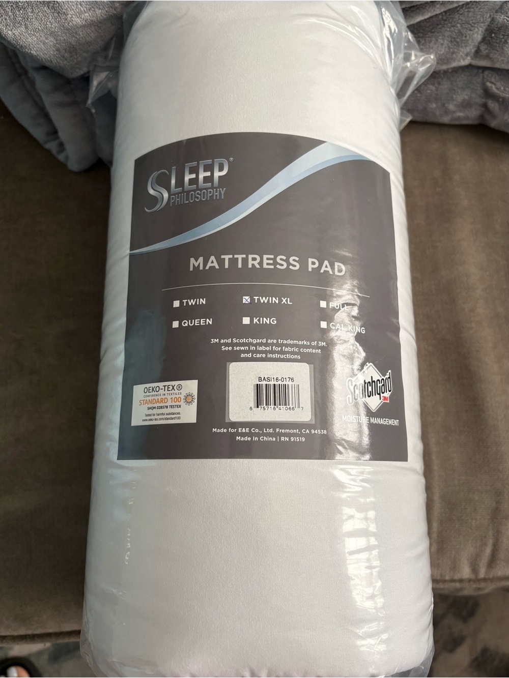 Philosophy Sleep White Mattress Pad - Twin XL